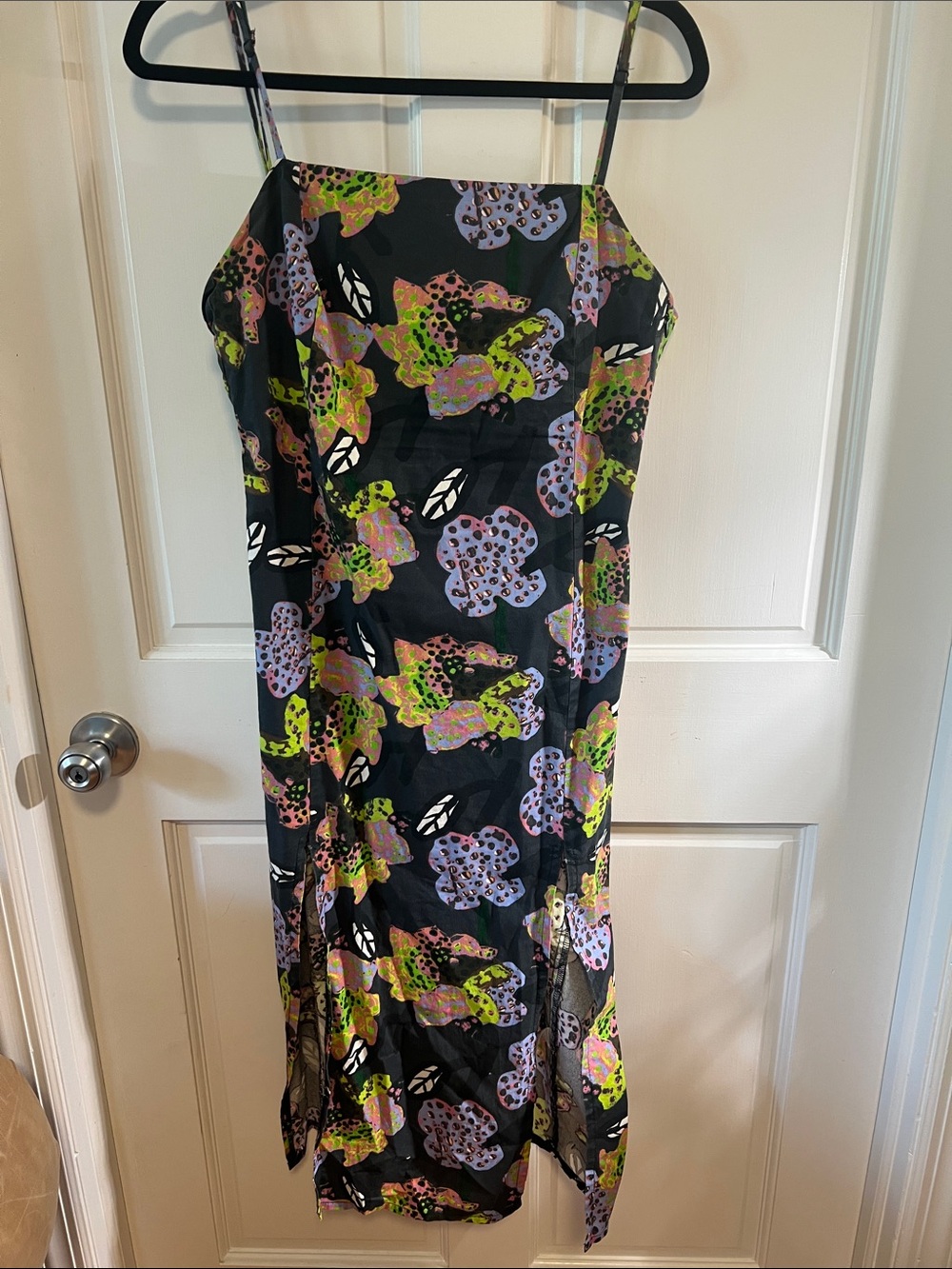 ASOS split bodycon dress